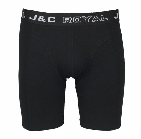 4-PACK LUXE EN ELASTISCHE HERENBOXERSHORT J&C MET LANGE PIJPEN