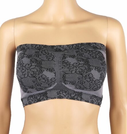 3-pack Dames Bandeau met verwijderbare cups J&C assorti 