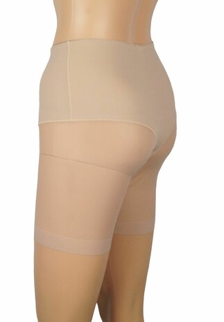 Dames tailleslip J&C met lange pijp licht corrigerend invisible Huid