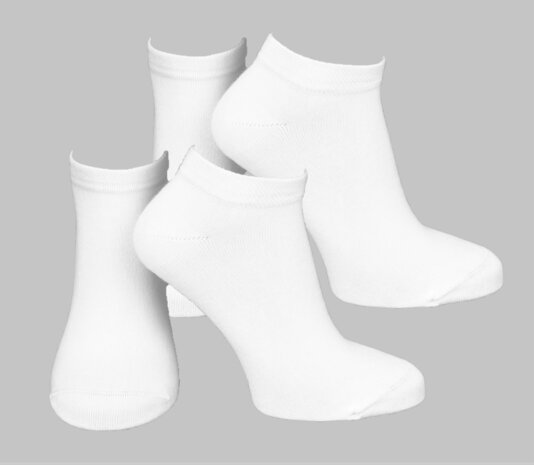 2-Pack Naadloos Bamboe Shortsocks 