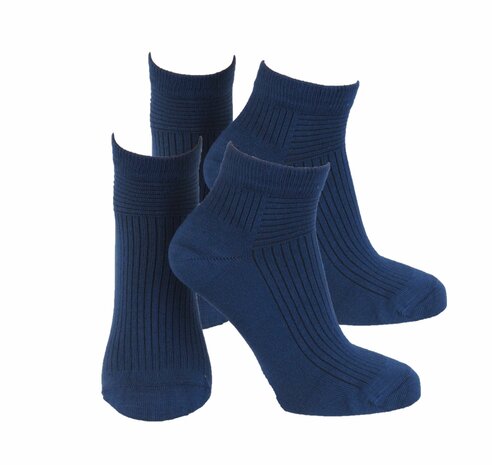 2-Pack Naadloze Bamboe Bikersocks 