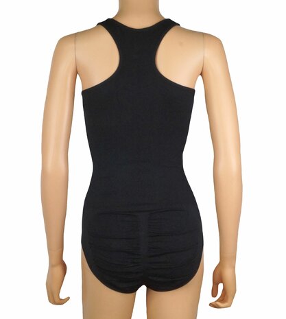 Dames body 90093 J&C met breed schouderbandje corrigerend Zwart