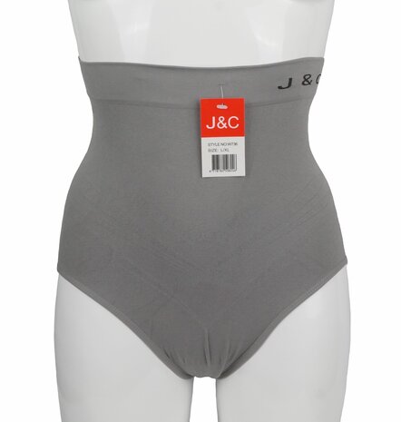 J&C Corrigerende dames tailleslip W736 Grijs