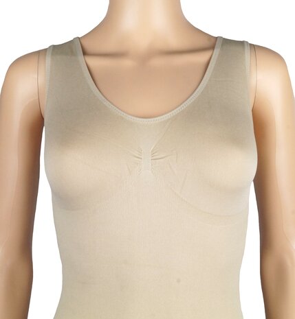 Dames body 6778 J&C met breed bandje slipmodel Huid