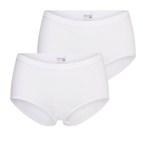 2 pack Beeren Dames (Midi) heupslip Comfort Feeling Wit