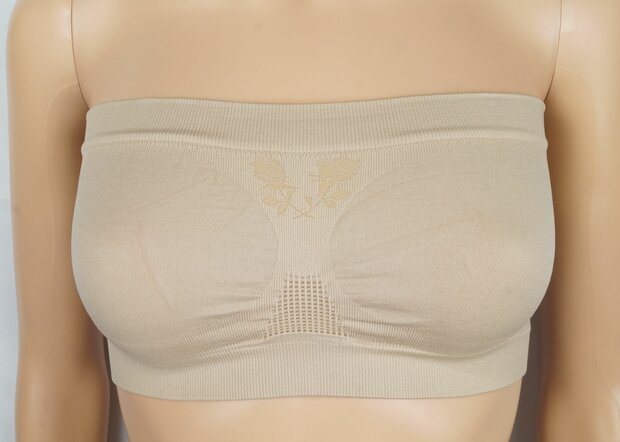 Dames Bandeau J&C Huid - Free size