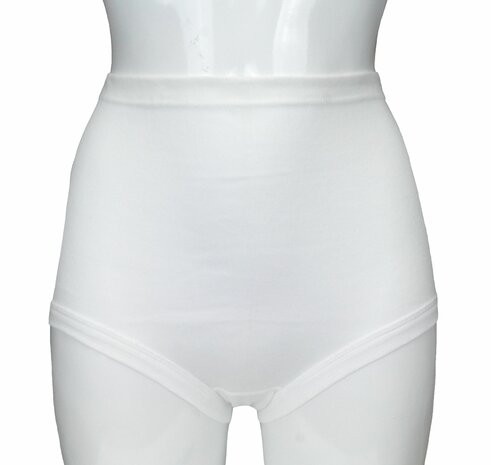 Dames Tailleslip Con-Ta 100% katoen Wit