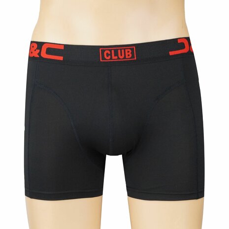 3-pack Heren Boxershorts J&C 4485 microfiber Zwart