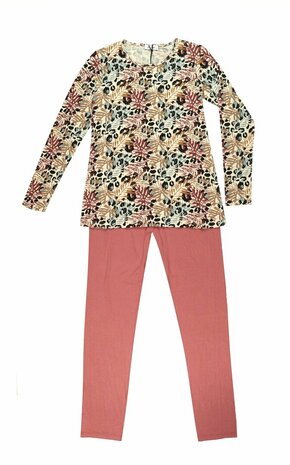Dames Pyjama Yara van Gionettic met lange mouw 