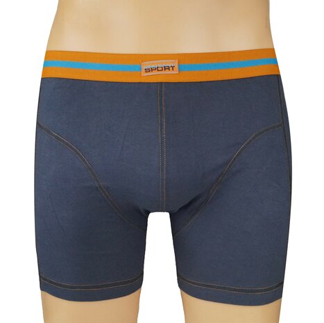 9-pack Heren Boxershorts Gino Santi Sport katoen assorti kleur