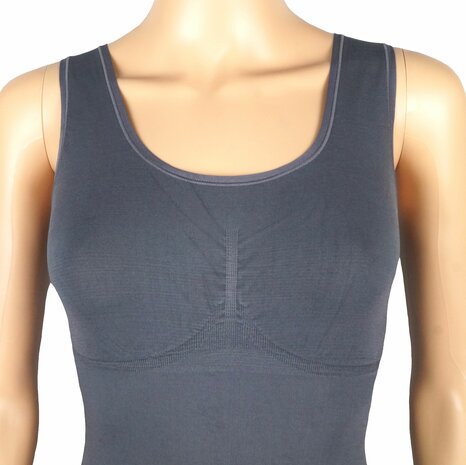 J& C Dames correctie hemd Grijs