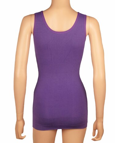 J&C Dames correctie hemd Paars