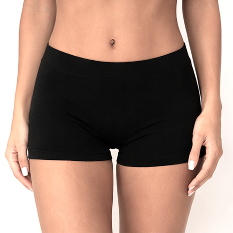 J&C Dames boxershort Zwart W4166