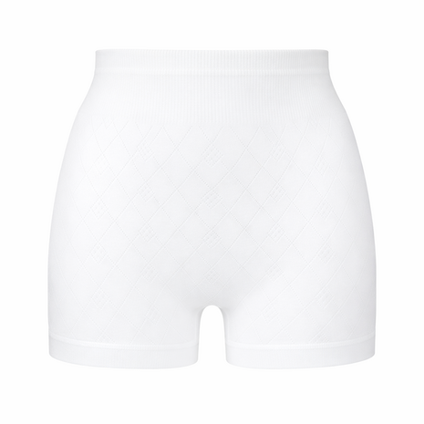 Dames Panty Slip Con-ta 100% katoen Jacquard Wit 