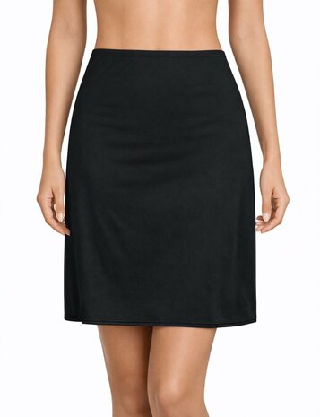 J&C Dames onderrok kort (50cm) Zwart