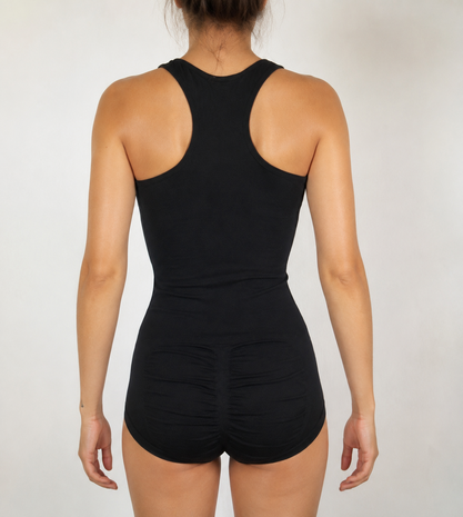 Dames body 90093 J&C met breed schouderbandje corrigerend Zwart