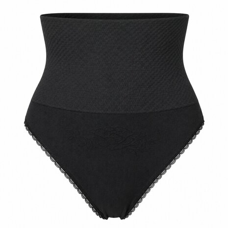 J&C dames corrigerende string W3235 Zwart