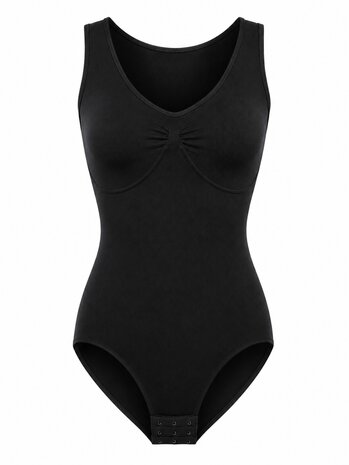 J&C Body 6778 met brede bandjes Zwart