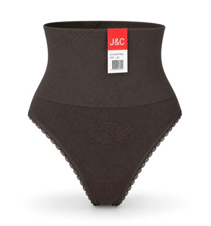 J&C dames corrigerende string W3235 Bruin
