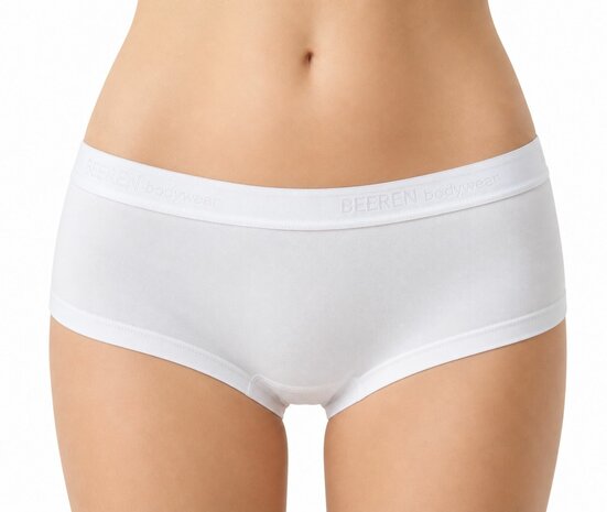 3-Pack Dames Hipsters Beeren Young Wit 