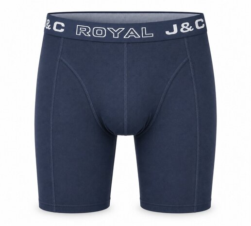 4-PACK LUXE EN ELASTISCHE HERENBOXERSHORT J&C MET LANGE PIJPEN