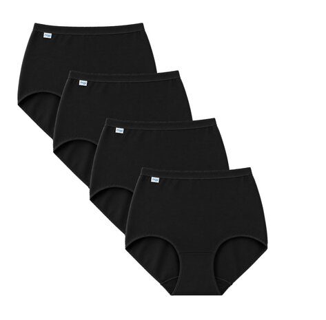 3+1 pack Sloggi Dames slip Basic+ Maxi Zwart