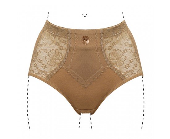J&C Licht corrigerende dames tailleslip Huid H201