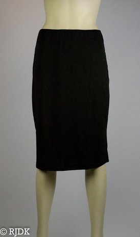 J&C Dames onderrok lang (65cm) Zwart
