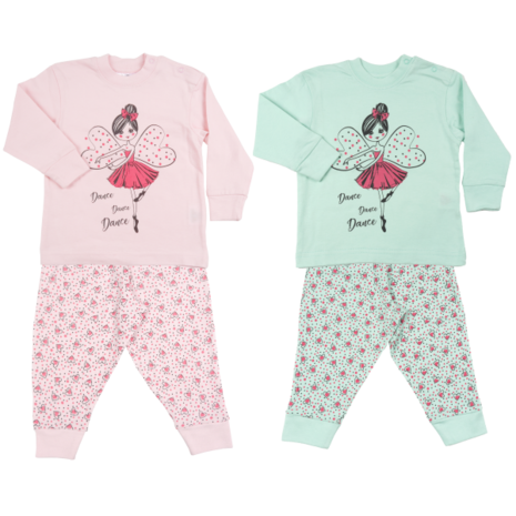 Fun2Wear Kinder pyjama Dance Princess Roze