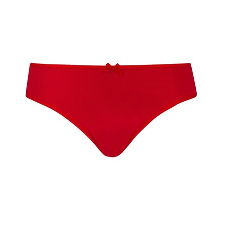 RJ Bodywear Pure Color Dames string Rood
