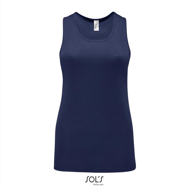 Dames sport Tanktop French Navy