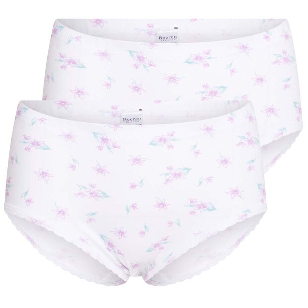 2-pack Beeren Dames tailleslip Rosa M3000 Roze