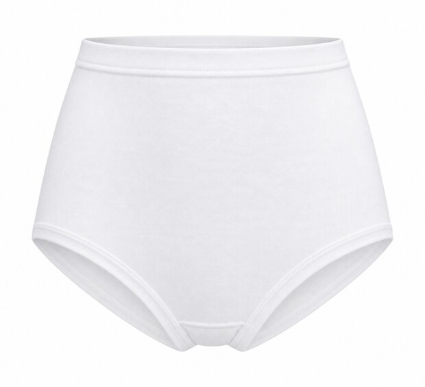 Dames Tailleslip Con-Ta 100% katoen Wit