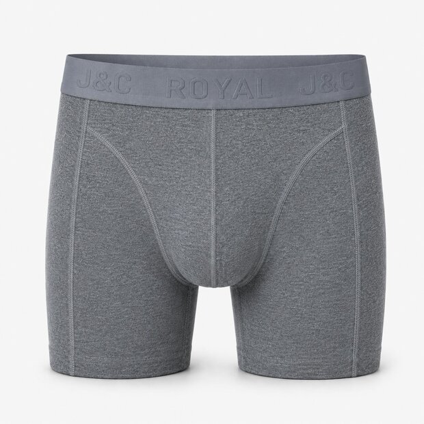 J&amp;C Heren boxershort H152 Antraciet
