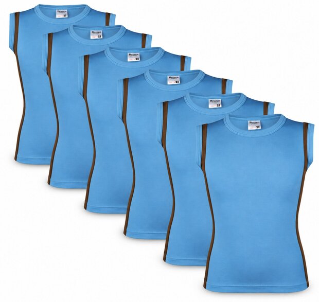 Beeren 6-Pack Jongens mouwloze shirts Beeren Young Sjors