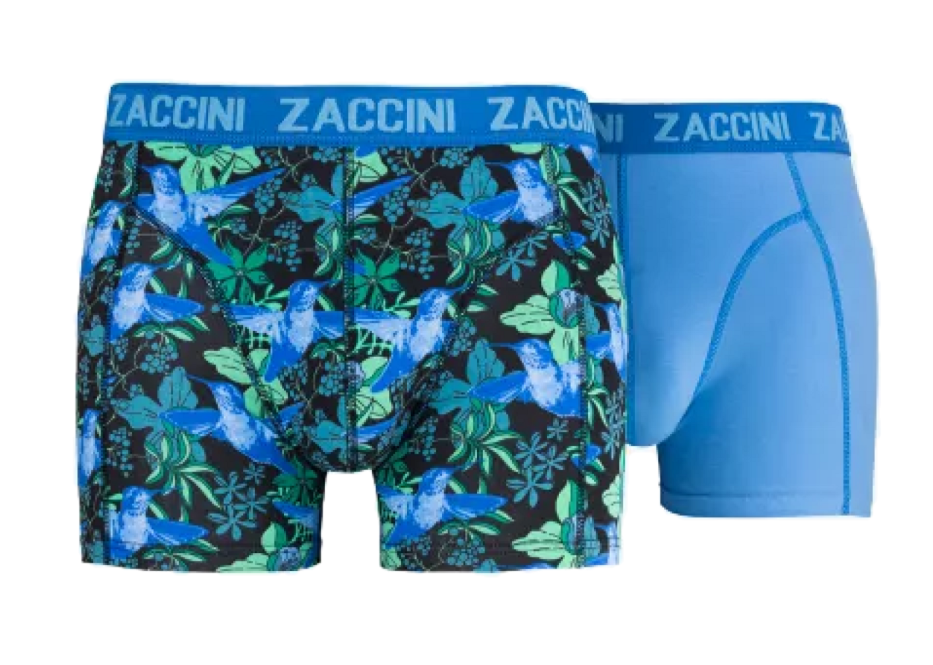 Boekhouding Aangenaam kennis te maken Voorbeeld Zaccini 2-pack Heren boxershorts Blue