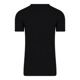 Beeren 10-Pack extra lange heren T-shirts met O-Hals M3000 Zwart_
