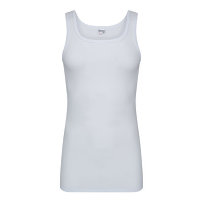 Beeren Heren singlet Briljant Wit