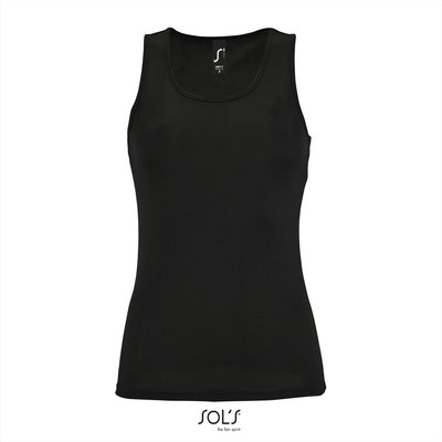 Dames sport Tanktop Zwart