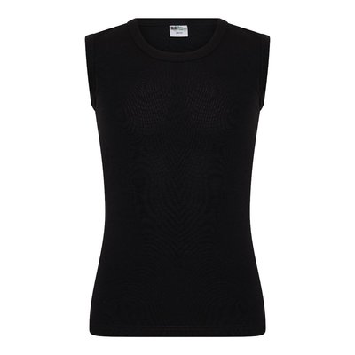 Beeren Jongens mouwloos shirt Beeren Young (Tactel) Zwart