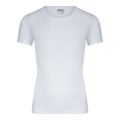 Beeren Jongens T-shirt met O-Hals en K.M. M3000 Wit