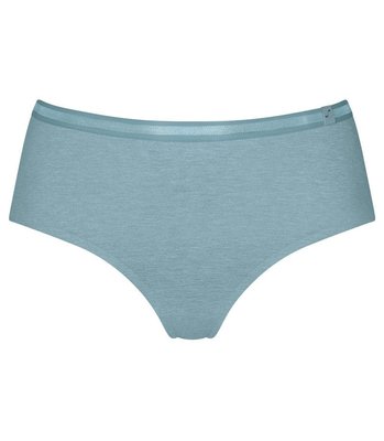 Sloggi Dames Mid Waist Pantyslip Serenity Blue Lake