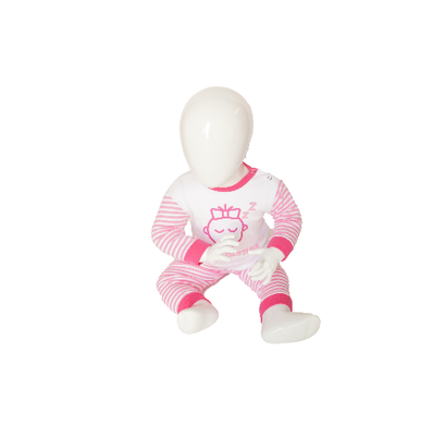 Beeren Baby pyjama M3000 Do not Disturb Roze