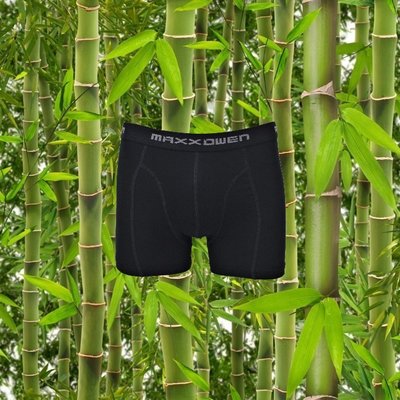 Maxx Owen Bamboe Heren boxershort Zwart