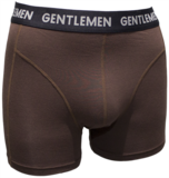 Gentlemen Heren boxershort Modal Bruin