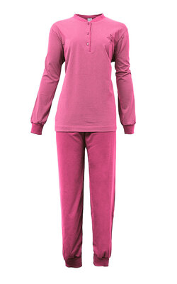 Lunatex Katoenen dames pyjama Cyclaam