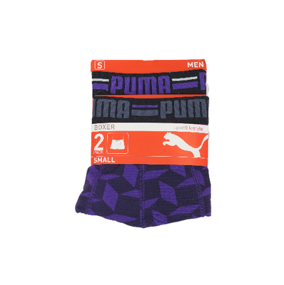 Puma 2-Pack Heren boxershorts Petunia