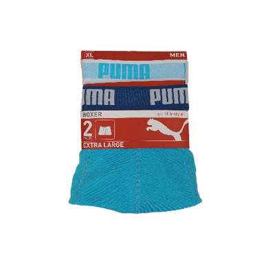 Puma 2-Pack Heren boxershorts Scuba Blue