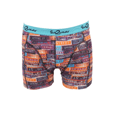 Fun2Wear Heren boxershort Straatnamen