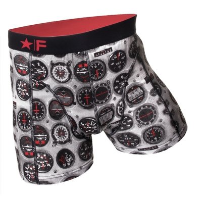 Funderwear Heren boxershort Cockpit Rood